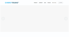 Desktop Screenshot of energytoolbase.com