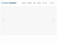 Tablet Screenshot of energytoolbase.com